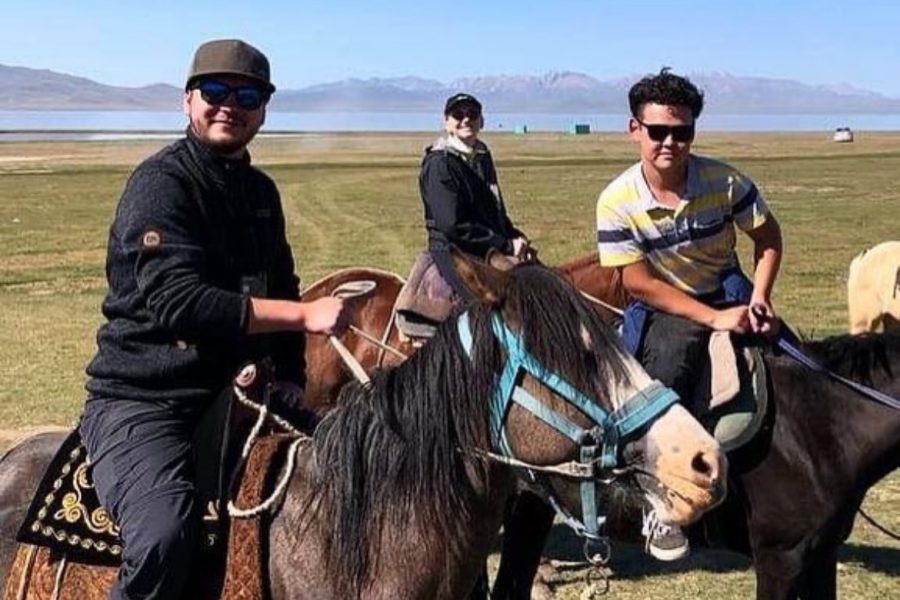 Horse riding (escape the Bishkek)
